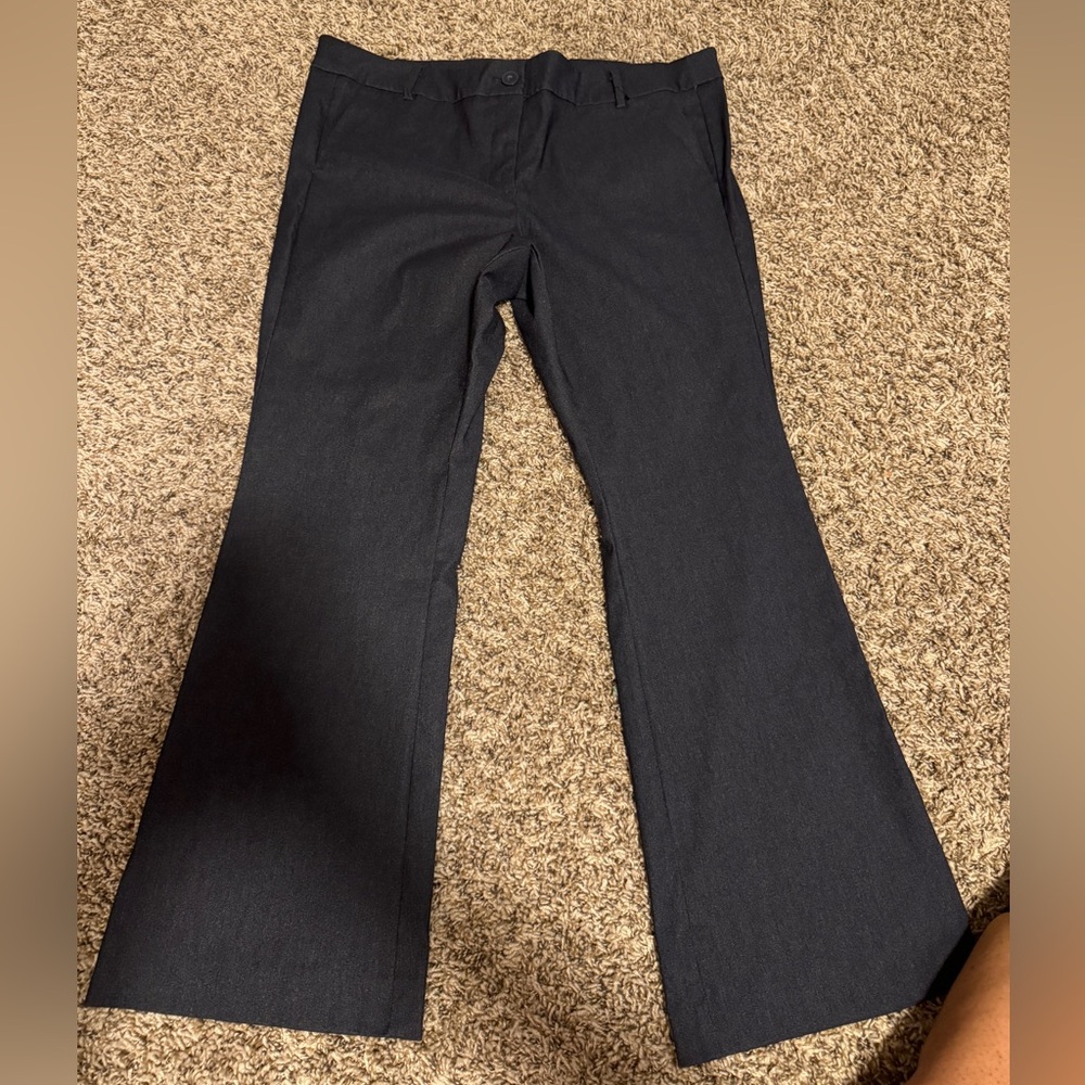 Blue jeans slacks for work, church or casual dinner date